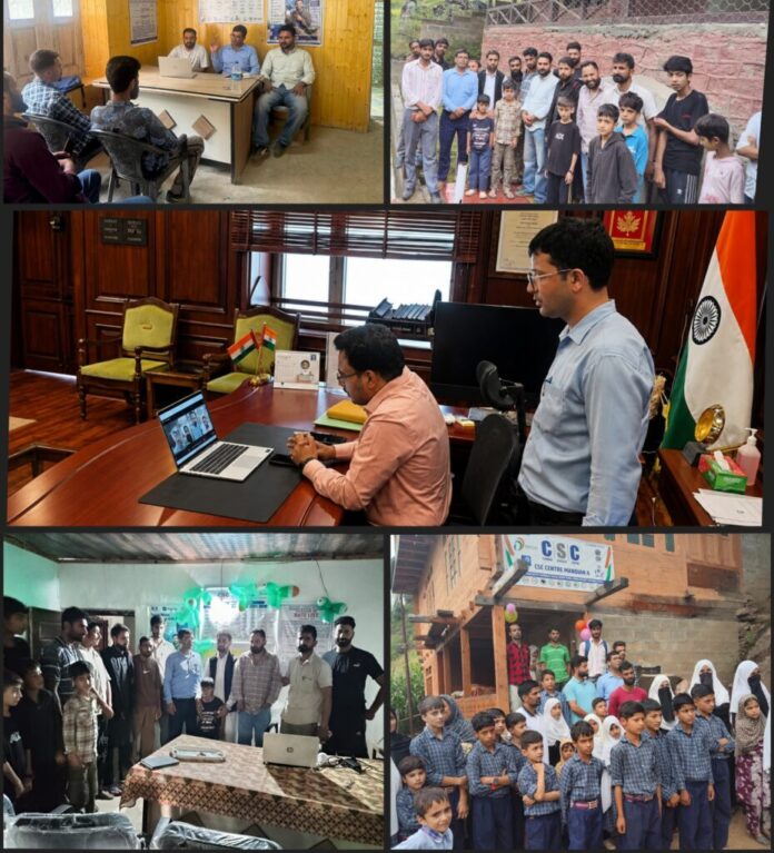 Common Service Centres inaugurated in Keran border villages